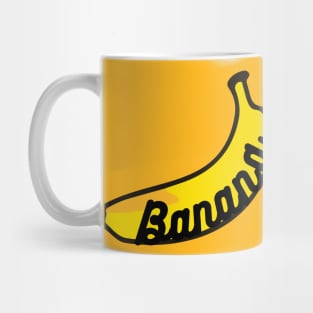 Banana comic art funny Mug
